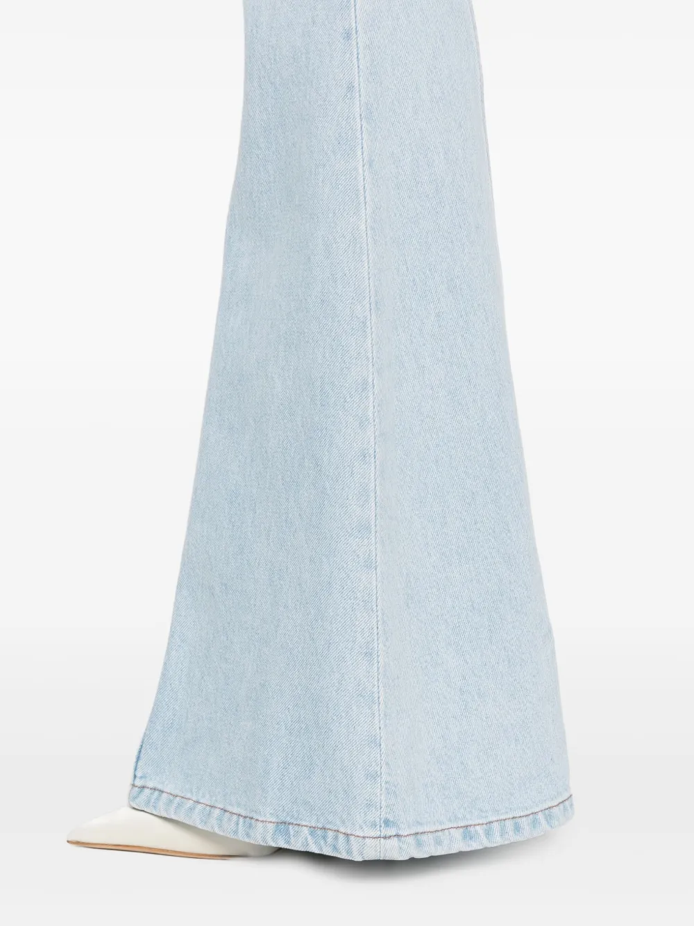 Viktor & Rolf Jeans met riemlussen Blauw