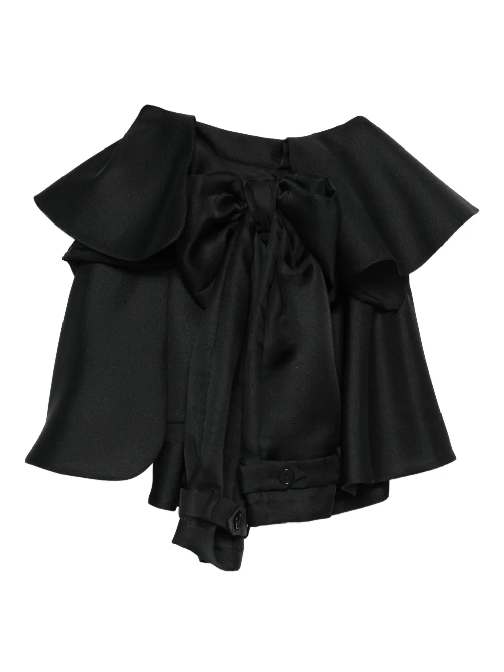 Viktor & Rolf Minigonna con fiocco - Nero