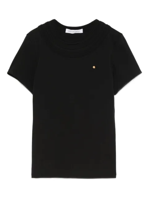 Viktor & Rolf playera con cuello redondo
