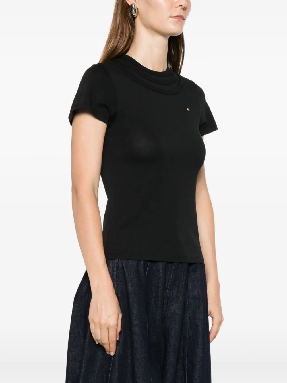 Viktor & Rolf T-shirt met ronde hals Zwart