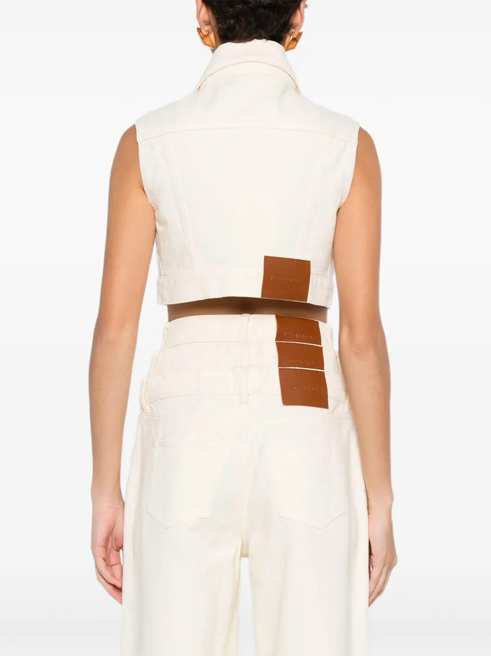 Viktor & Rolf Top met strikdetail Beige