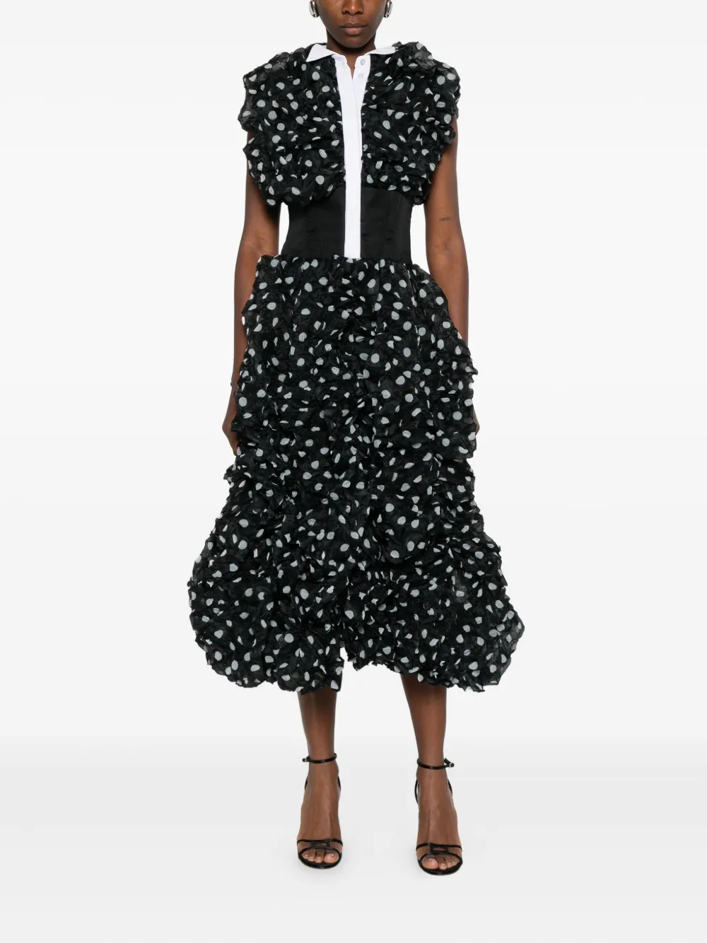 Viktor & Rolf Jurk met stippen Zwart