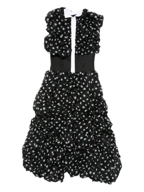 Viktor & Rolf ruffled polka-dot maxi dress