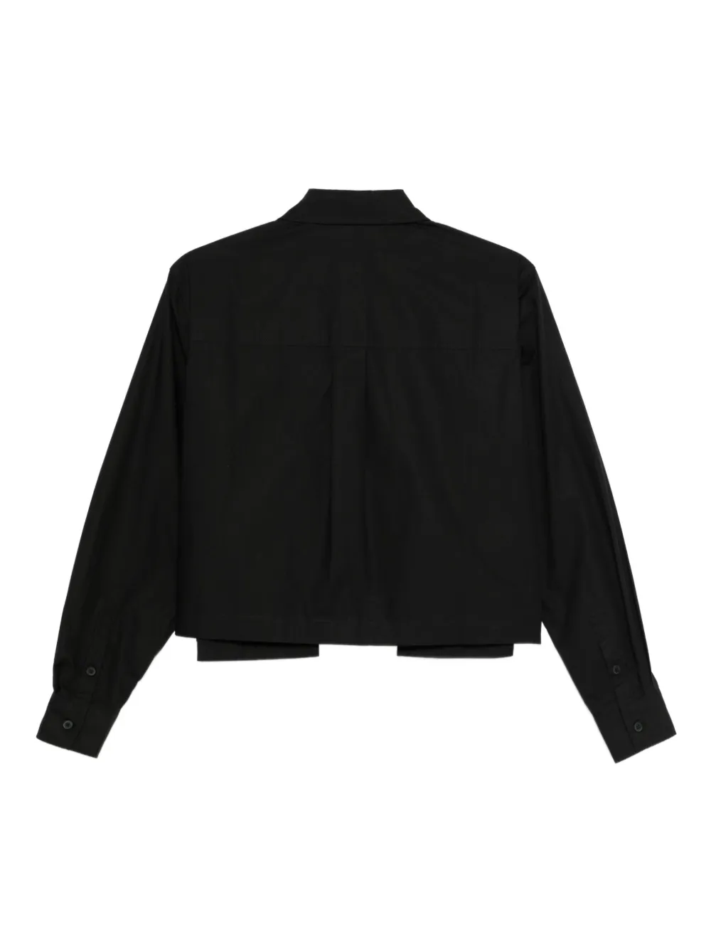 Karl Lagerfeld Jeans Blouse met logoprint Zwart