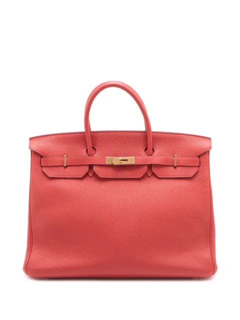 Hermès Pre-Owned bolsa de mano Birkin Retourne 40 de Togo 2012