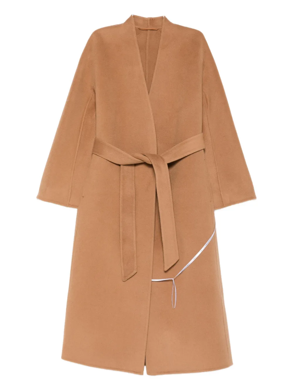 The Curated Collection Modern Coat In Brown