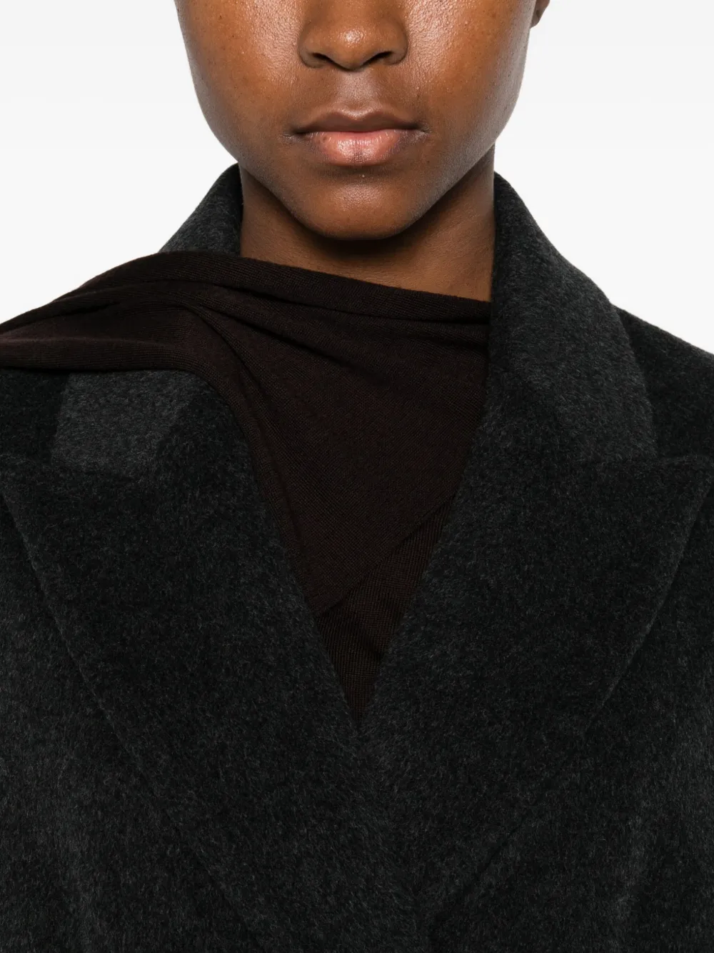 The Curated Collection New York Coat In Gray