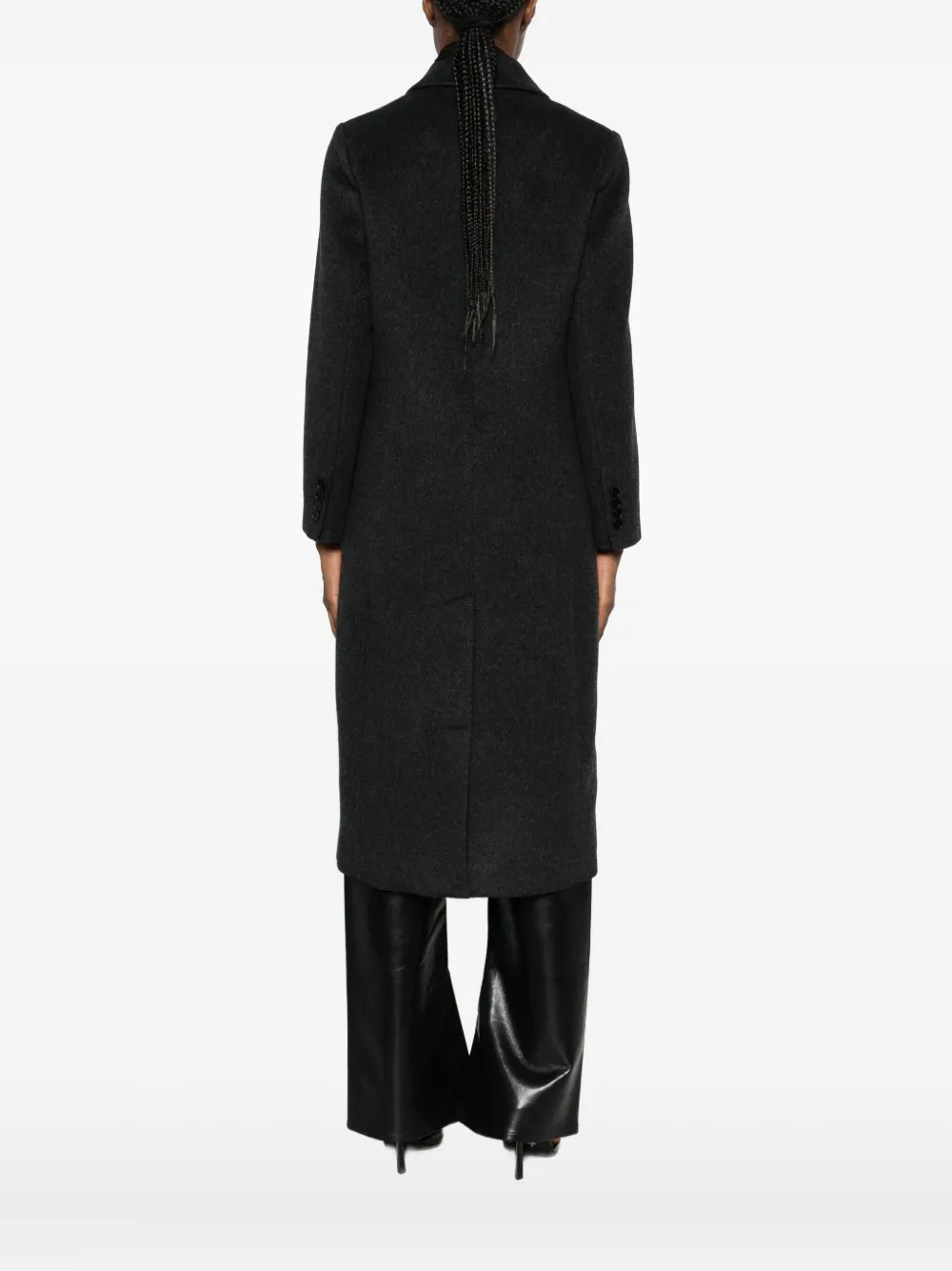 The Curated Collection New York Coat In Gray