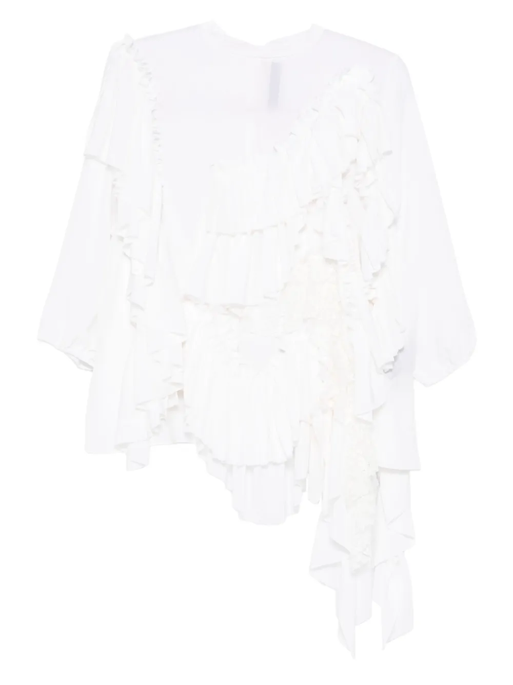ALAINPAUL ruffled top | White | Image 1