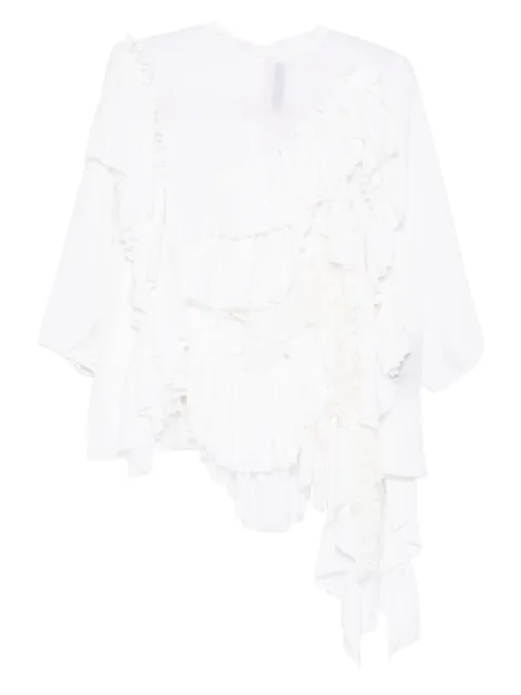ALAINPAUL ruffled top