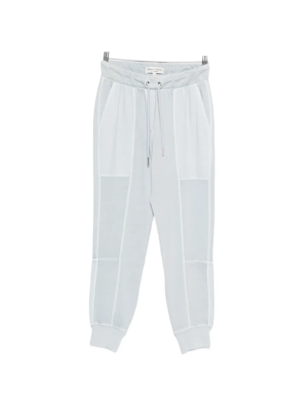 Marc O'Polo drawstring panelled trousers - Grigio