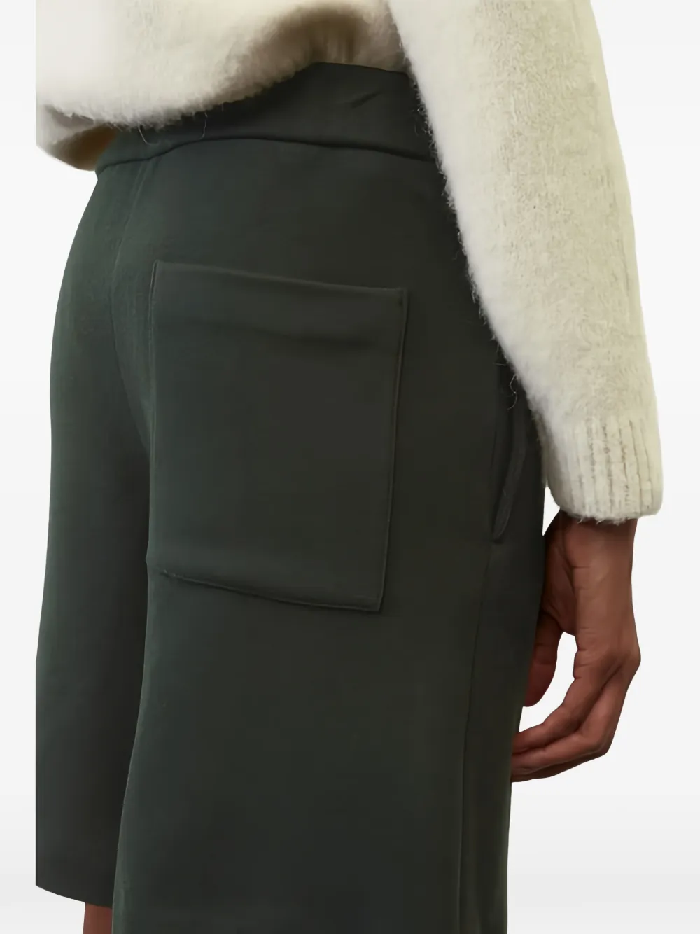 Marc O'Polo Shorts met elastische tailleband Groen
