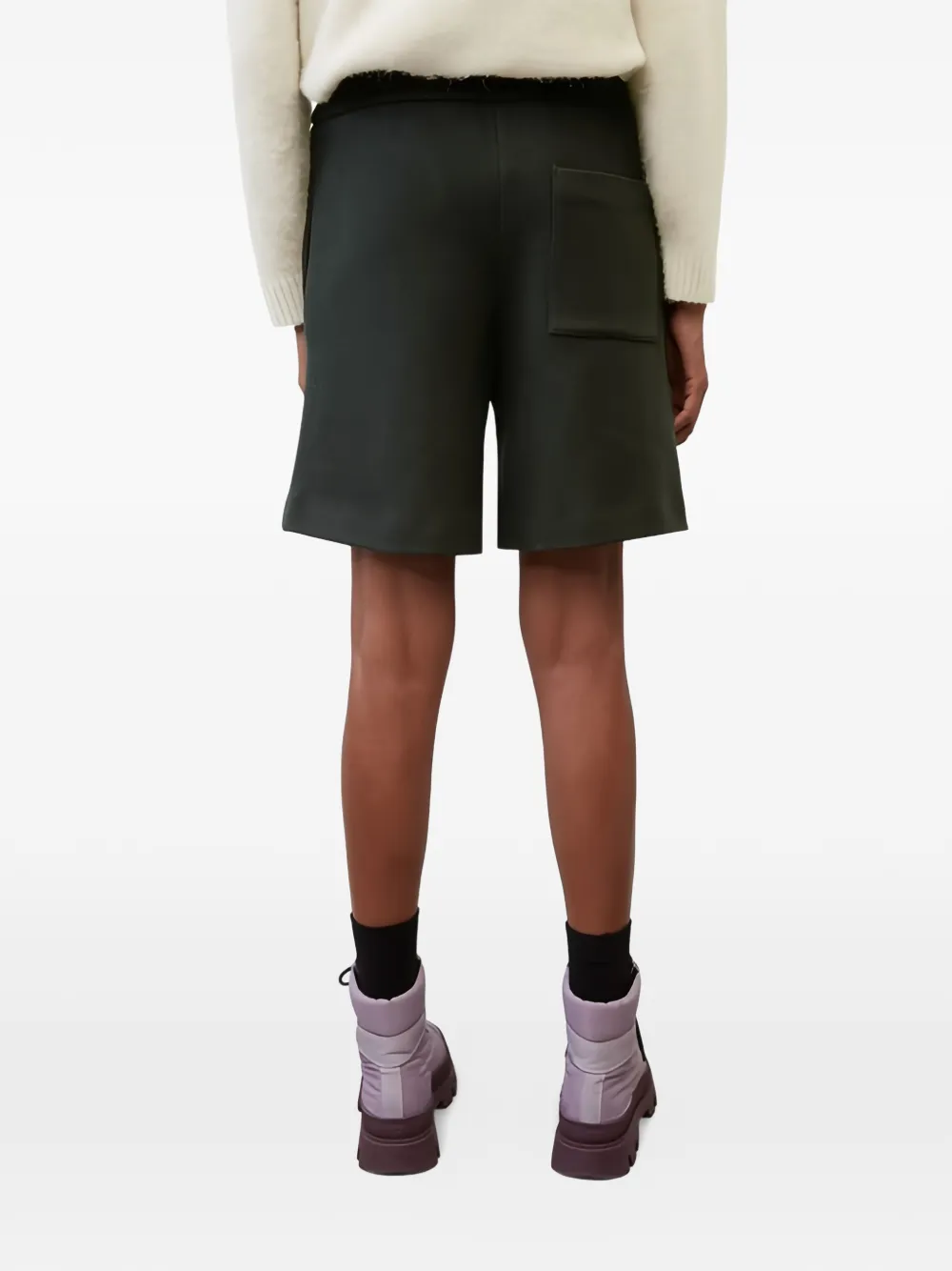  Marc O'polo Elasticated-waistband Shorts - Green 