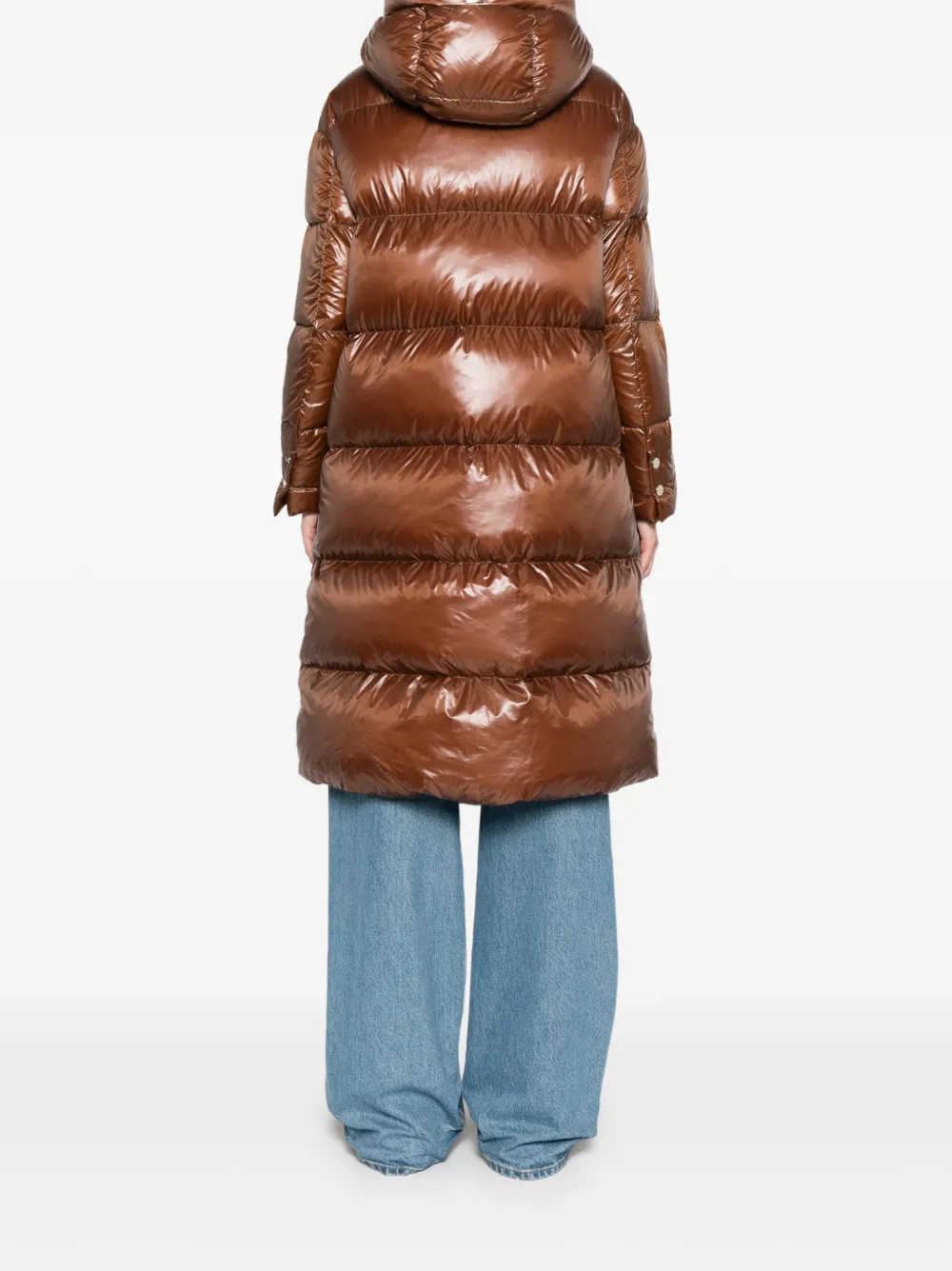 Herno Jas met capuchon Bruin