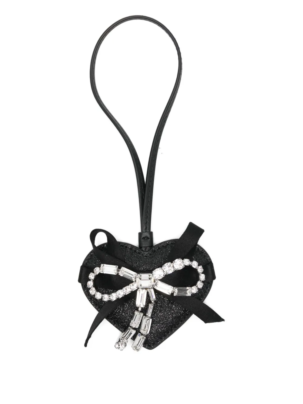 Jimmy Choo Heart charm | Black | Image 1