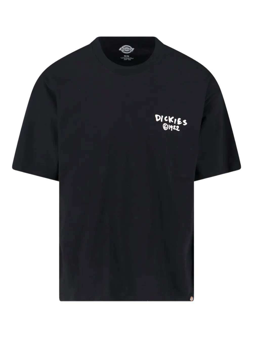 DICKIES ロゴディテール Tシャツ - ブラック