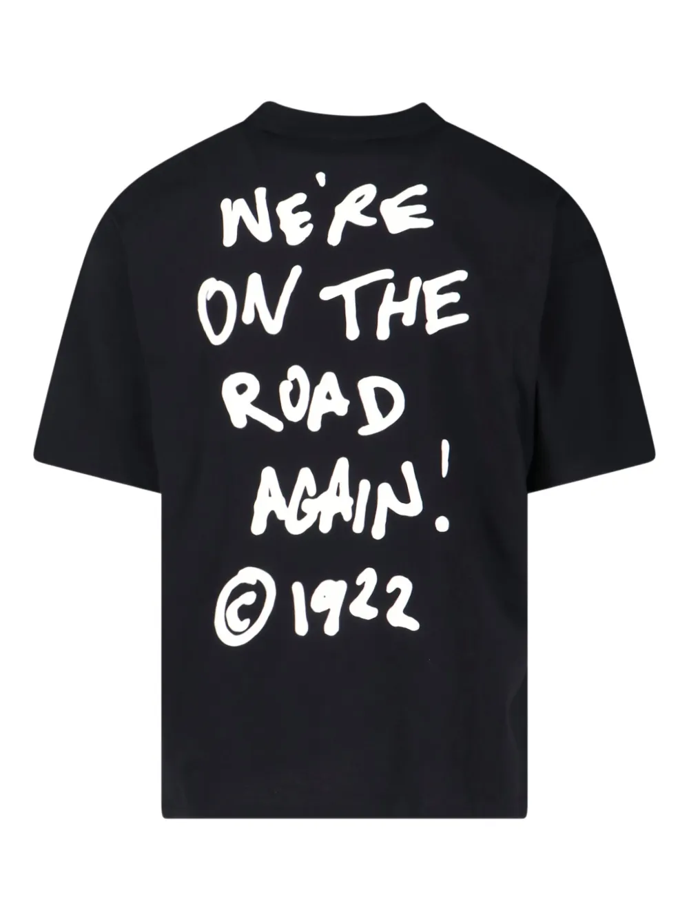 DICKIES T-shirt met logodetail - Zwart