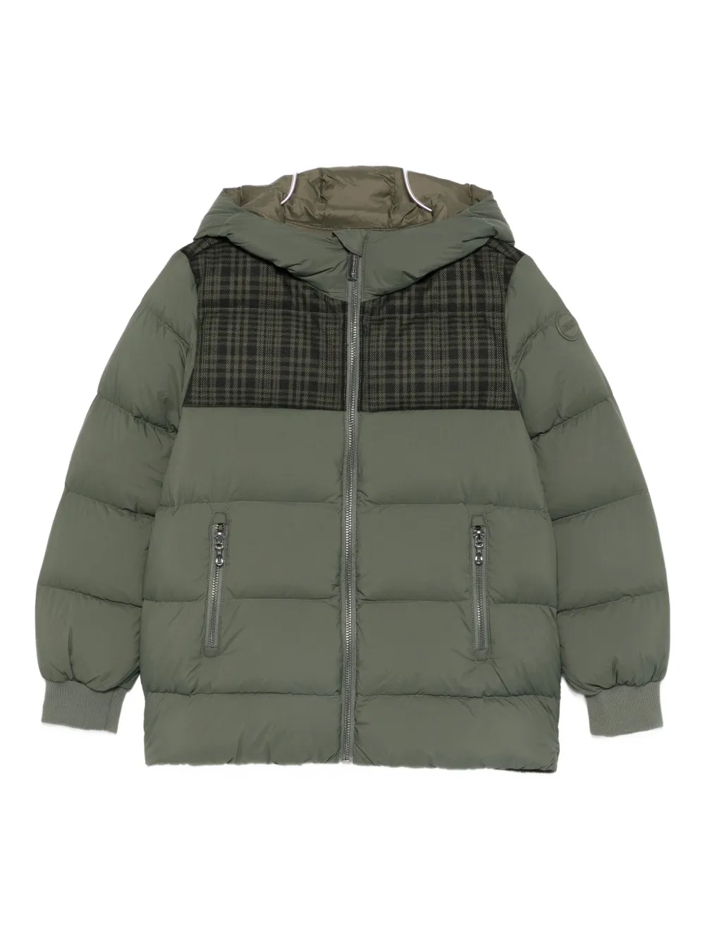 Colmar Kids Piumino a quadri con cappuccio - Verde