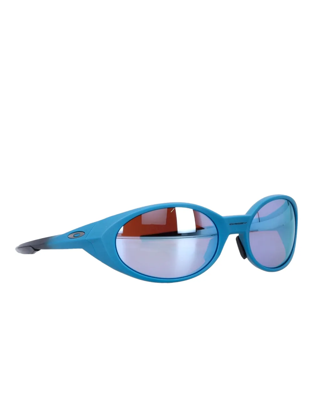 Oakley eyejacket redux oval-frame sunglasses - Blauw
