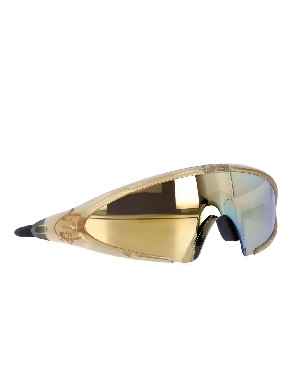 Oakley ellipse geometric-frame sunglasses - Beige