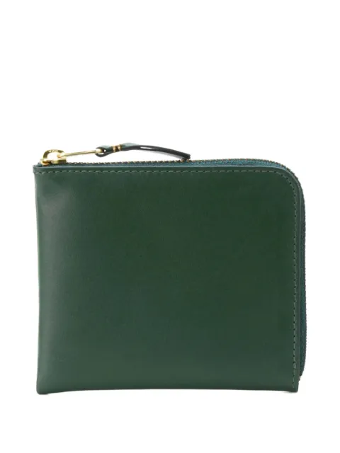 Comme Des Garçons Wallet zip-fastening leather wallet
