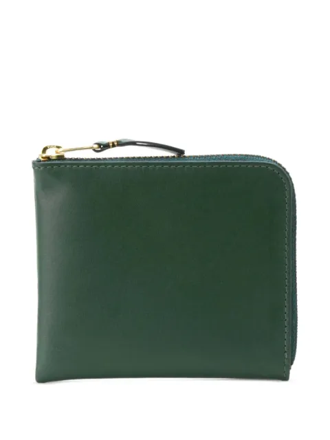 Comme Des Garçons Wallet portefeuille en cuir à fermeture zippée