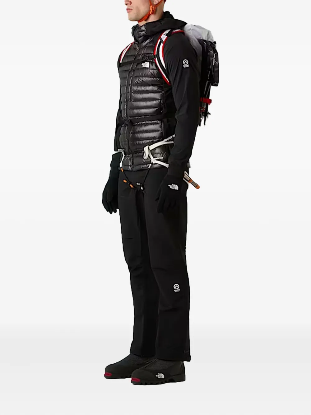 The North Face Summit Breithorn gewatteerd jack met capuchon Zwart