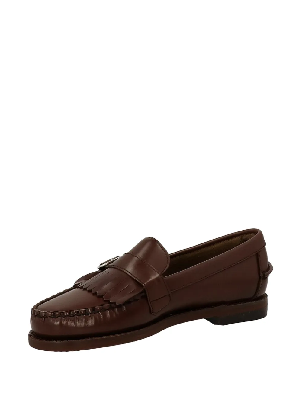 Sebago Ales loafers met gesp en franje Bruin