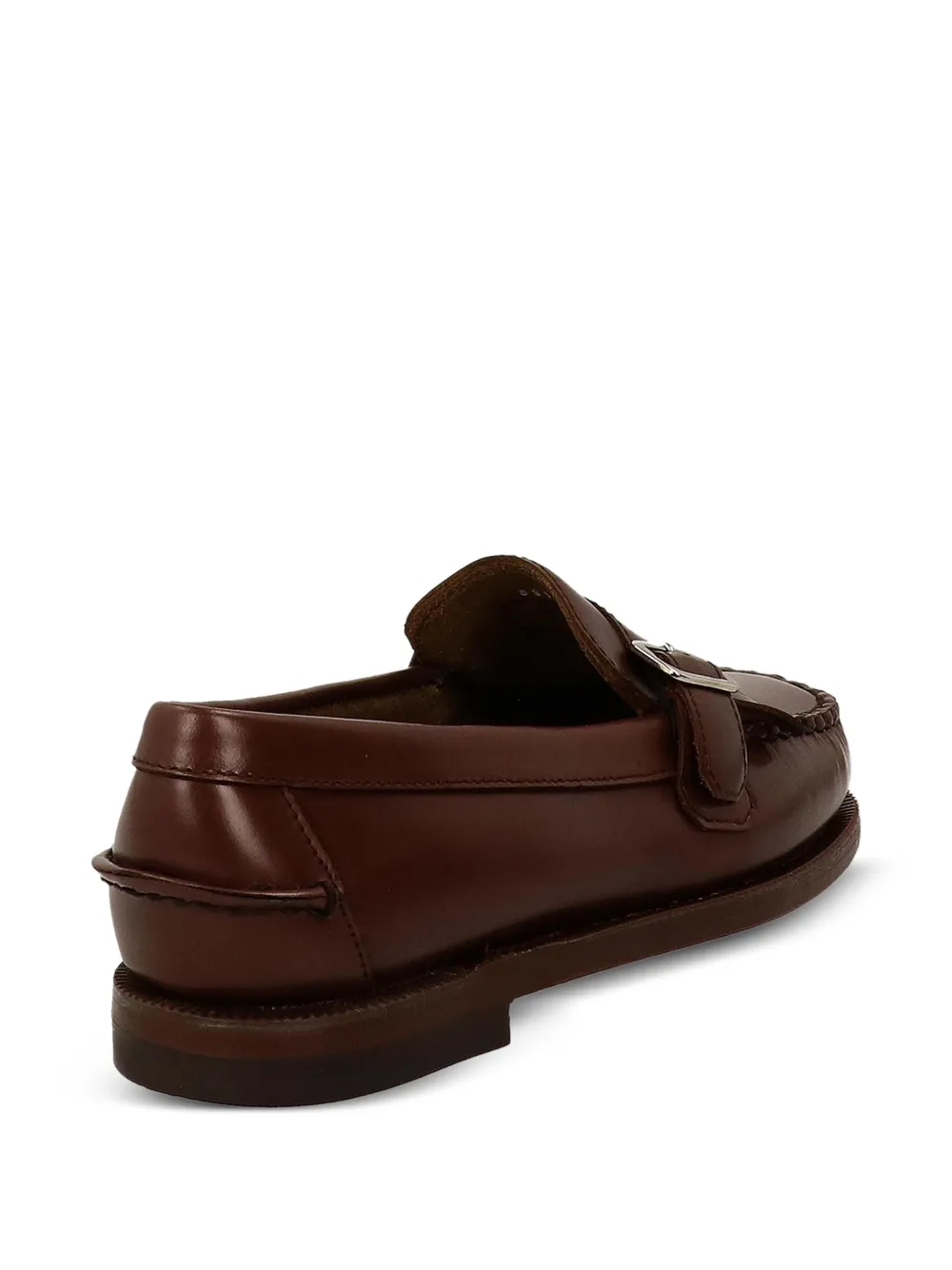 Sebago Ales loafers met gesp en franje Bruin