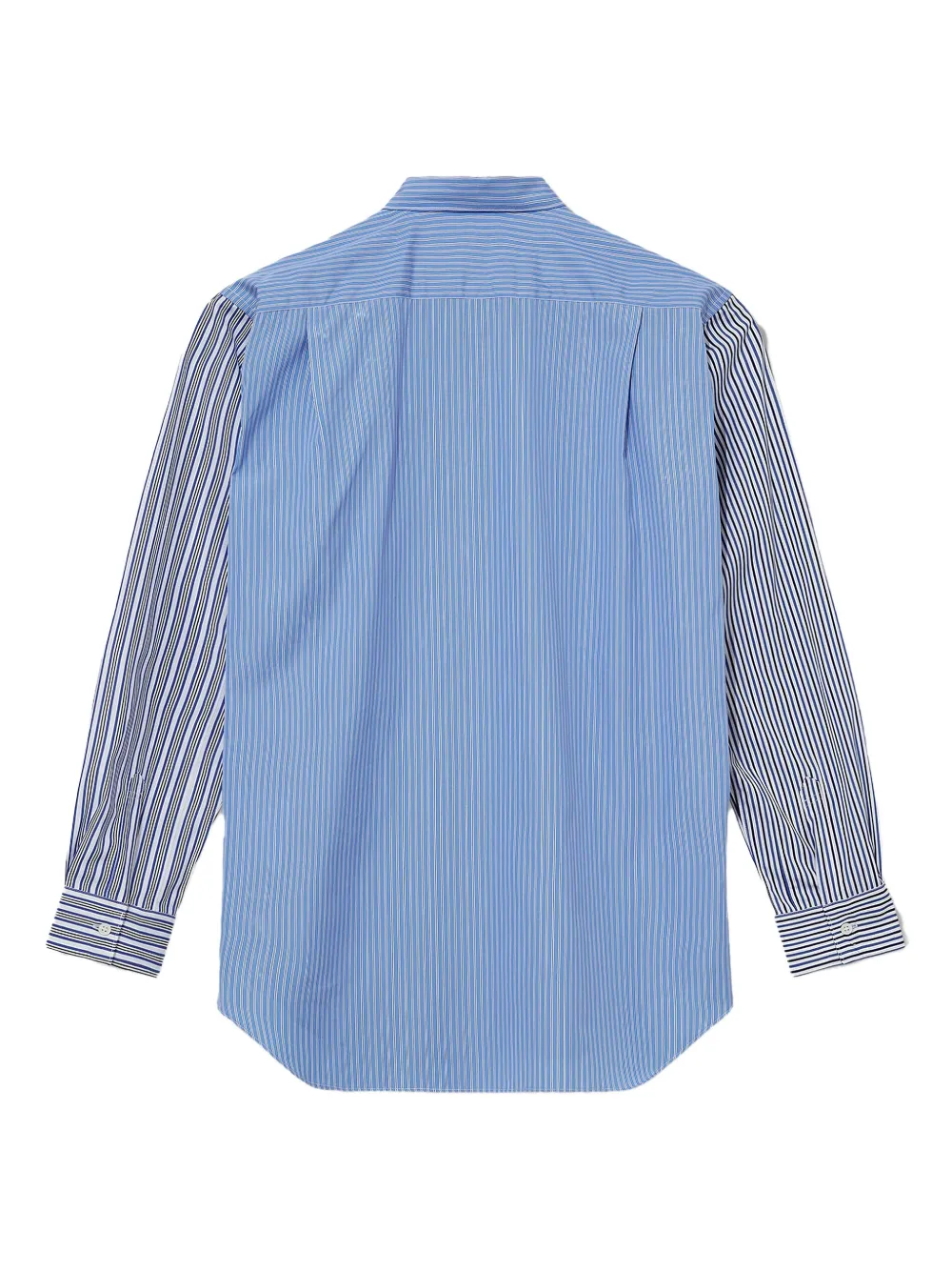 Comme Des Garçons Shirt striped shirt - Blauw