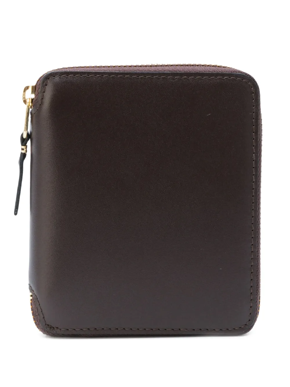 Comme Des Garçons Wallet CDG Classic zipped wallet | Brown | Image 1