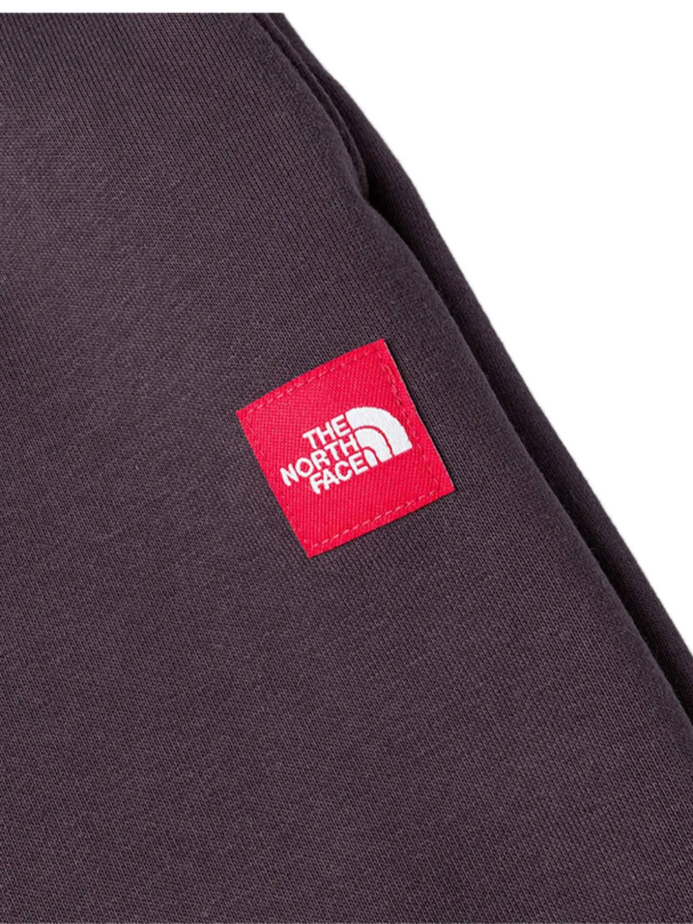 The North Face Logo-patch Elasticated-waistband Track Pants In Gray