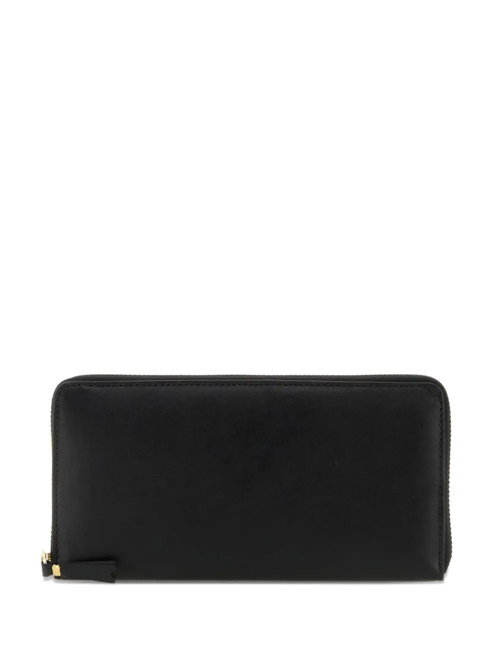 Comme Des Garçons Zip-fastening Leather Wallet In Black