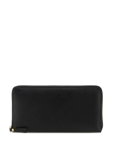 Comme Des Garçons Wallet zip-fastening leather  wallet