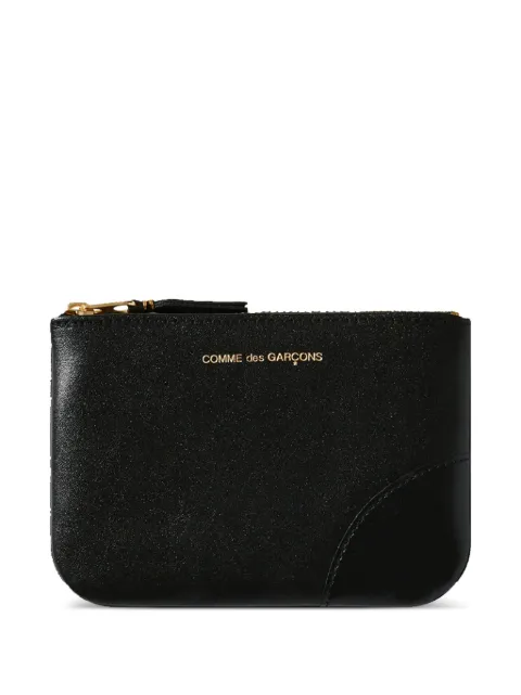 Comme Des Garçons Wallet zip-fastening leather wallet