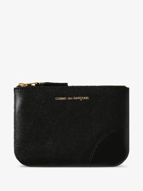 Comme Des Garçons Wallet cartera Triple Stitch de piel