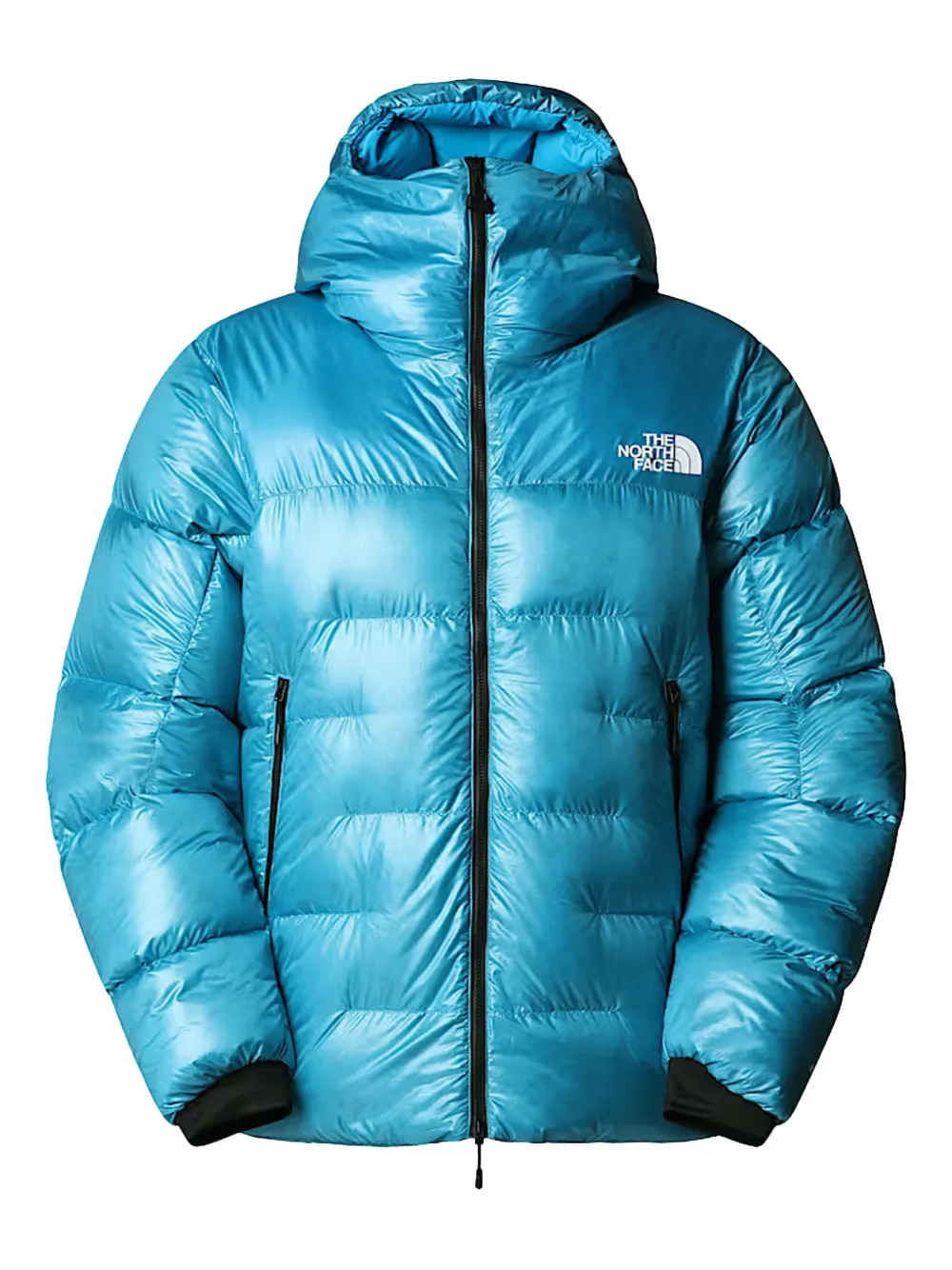 The North Face フーデッド ダウンコート - ブルー The North Face フーデッド ダウンコート - ブルー