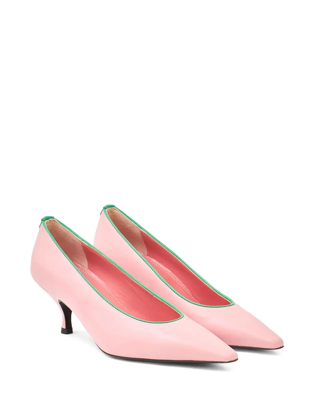 Morsica Bea Pointed Pumps In Pink