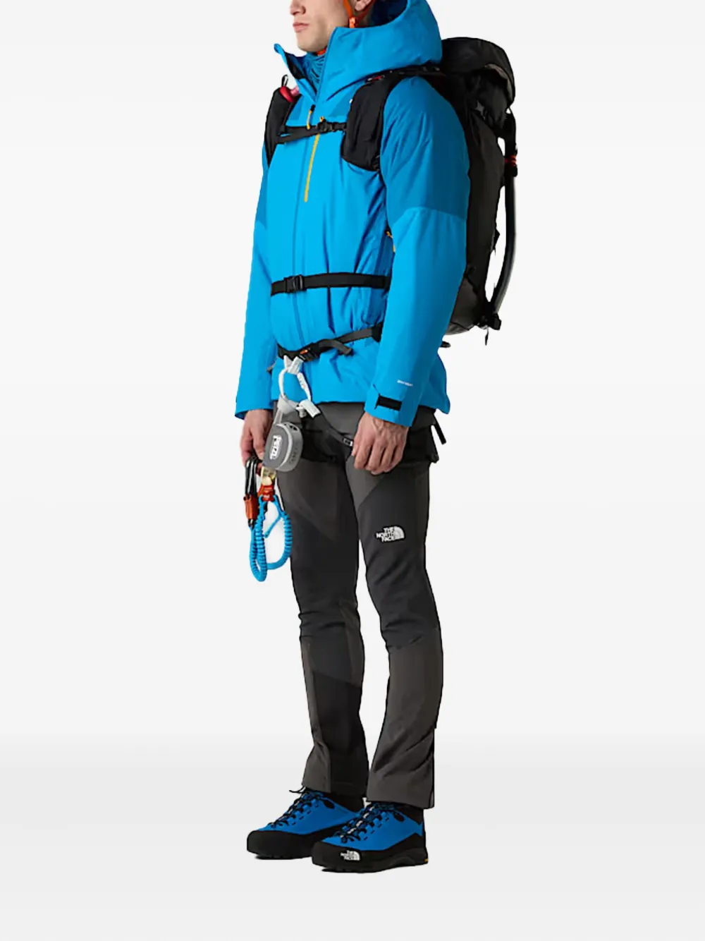 The North Face panelled-design zip-detail trousers - Grijs