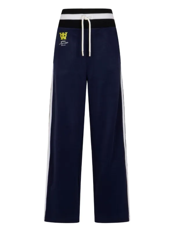 Off-White ロゴ パンツ | ブルー | FARFETCH JP