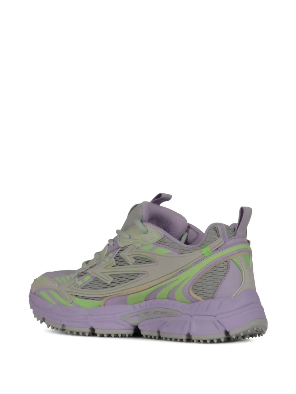 Off-white Lace-up Sneakers In Gray