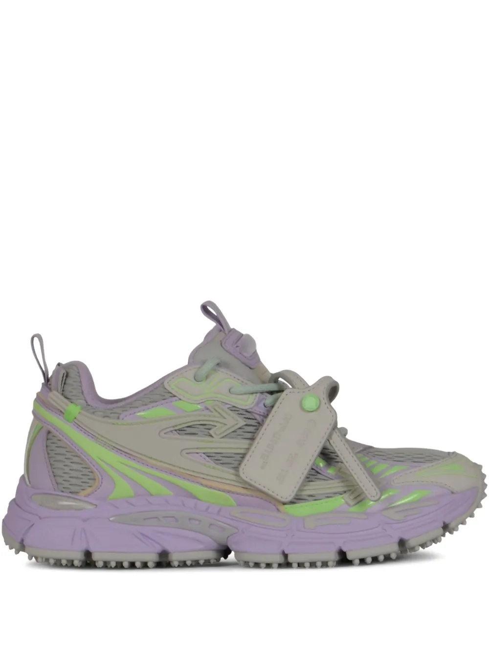 Off-white Lace-up Sneakers In Gray