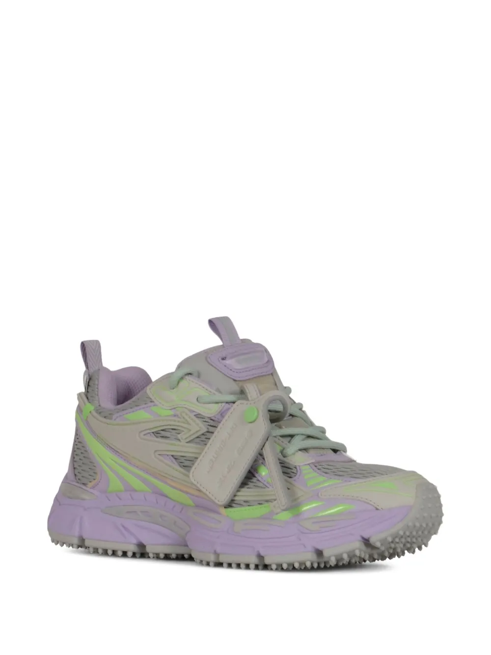 Off-white Lace-up Sneakers In Gray