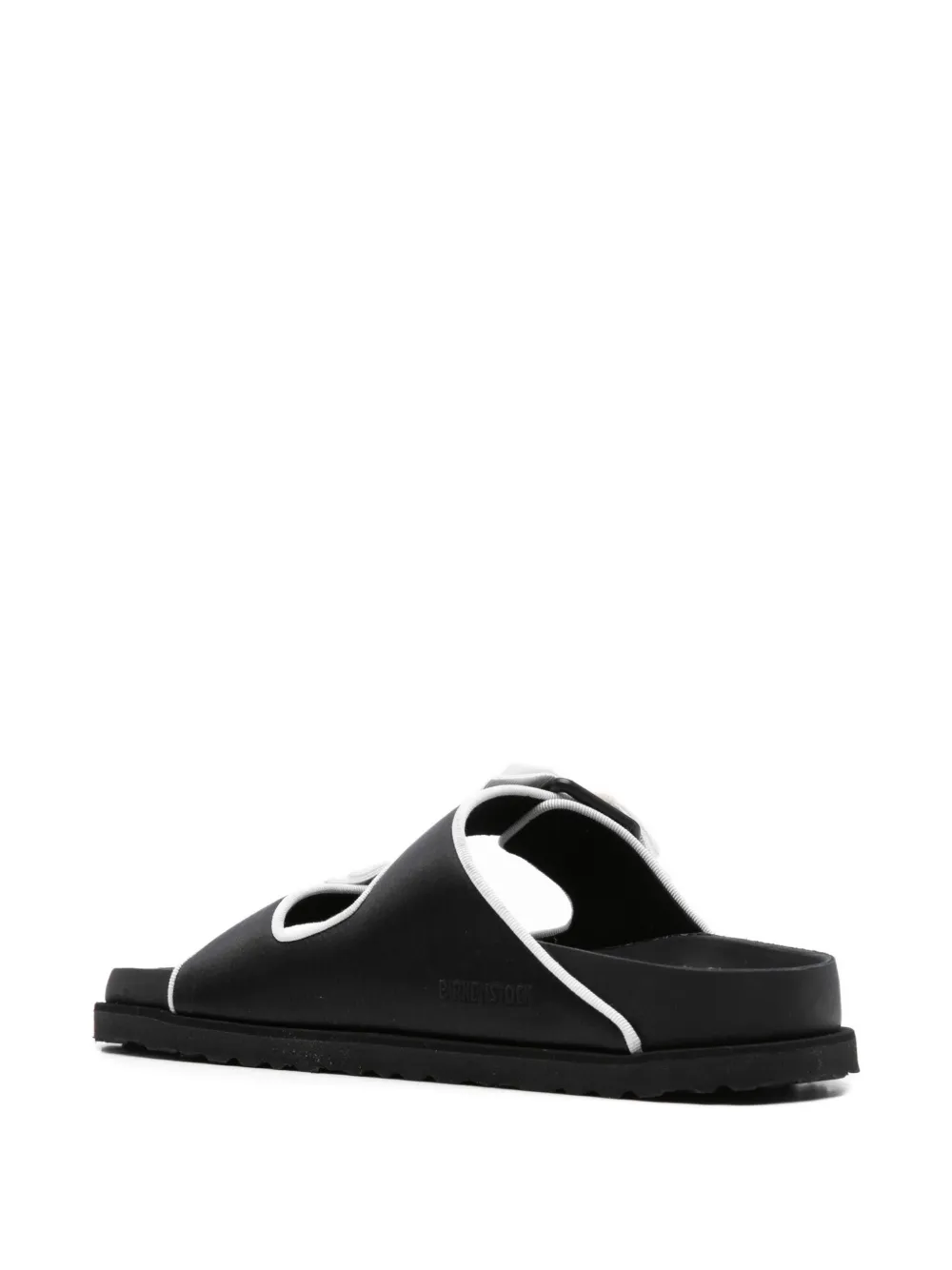 Birkenstock Arizona leren sandalen Zwart