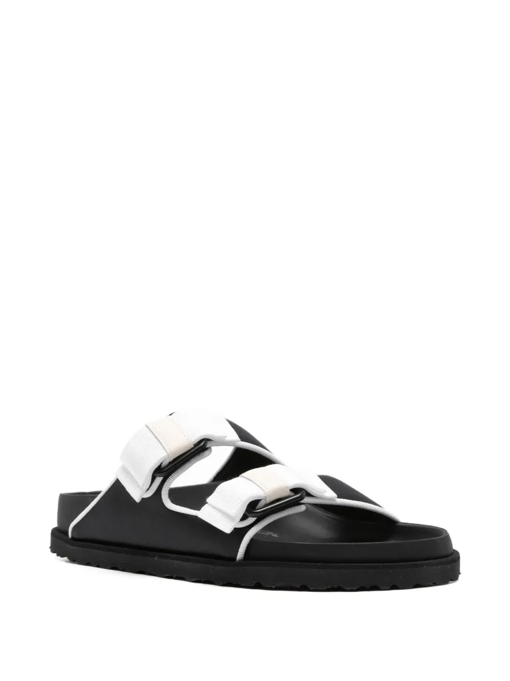 Birkenstock Arizona leren sandalen Zwart