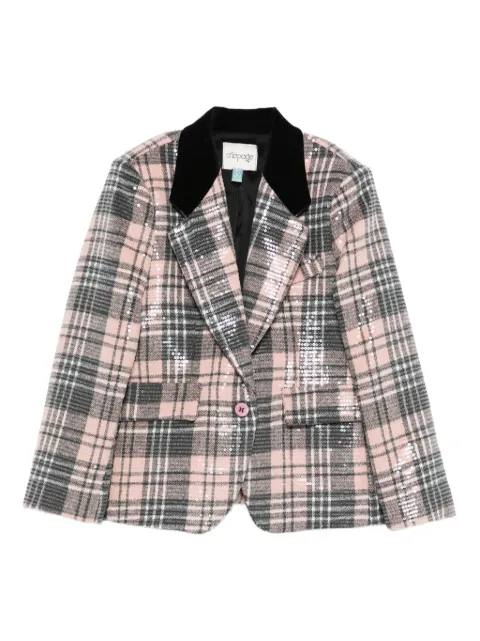 alapage blazer con lentejuelas