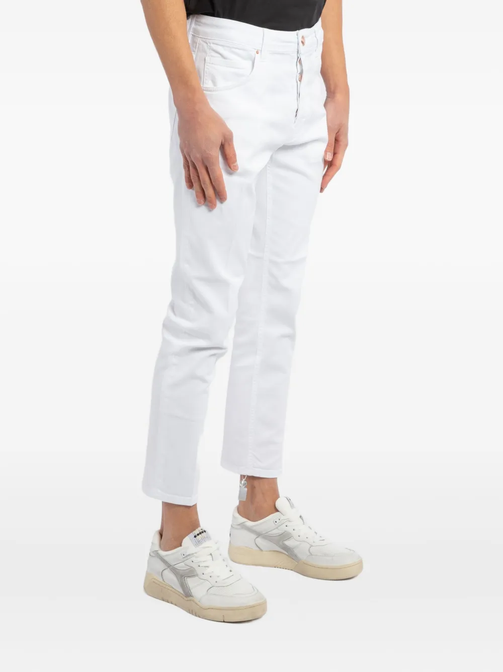 Don The Fuller Yaren Button Jeans In White