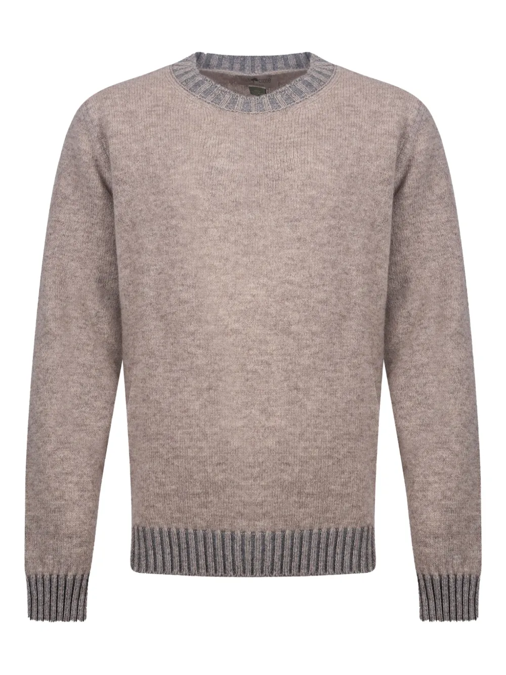 Irish Crone  ribbed-trim sweater | Neutrals | Image 1