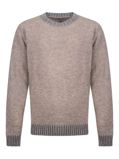 Irish Crone  ribbed-trim sweater