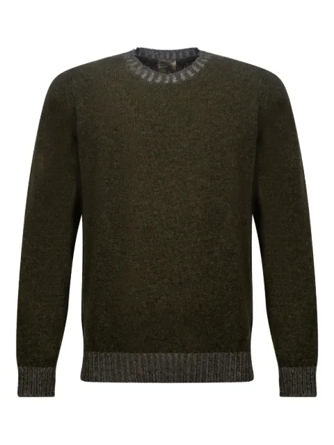 Irish Crone  ribbed-trim crew-neck sweater